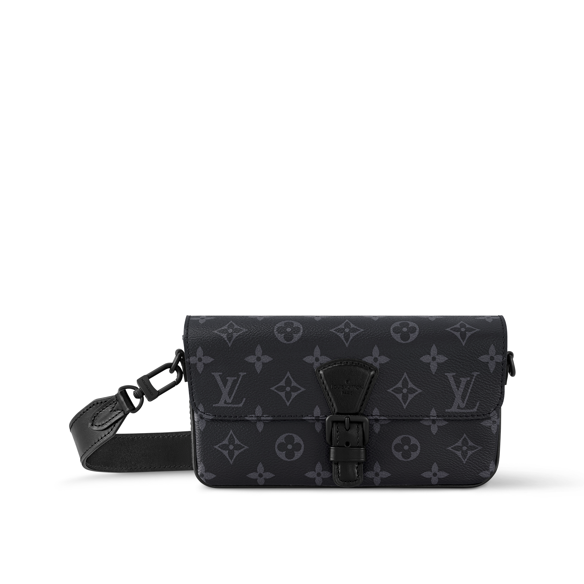 Louis Vuitton Montsouris Wearable Wallet Eclipse Monogram Eclipse